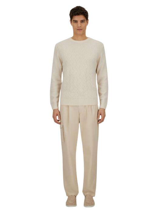 25FW 에르노 스웨터 MG00028UR 71036 1000 WHITE - HERNO