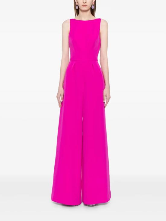  사이드 코베이시 롱 원피스 케이프 디테일 와이드 레그 - SAIID KOBEISY