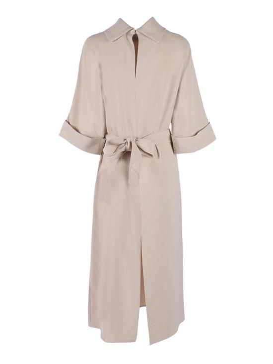 25FW 파로쉬 롱 원피스 POKER25 D726070R 084 238831 WHITE