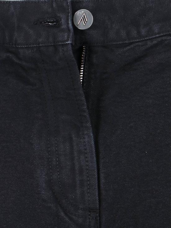 25FW 디 아티코 데님 팬츠 251WCP00277 DDD108AA100 Black - THE ATTICO