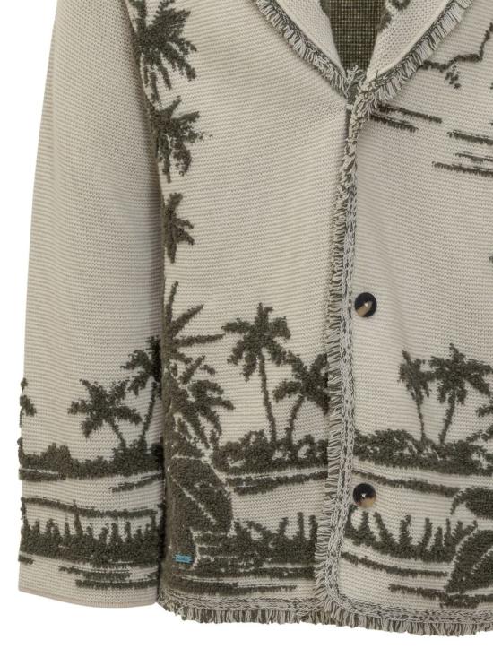 25FW 알라누이 가디건 LMHB039E25KNI002 0F56 WHITE - ALANUI