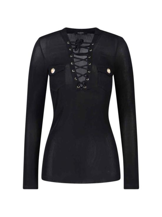 25FW 발망 스웨터 FF1GD019JC550PA Black