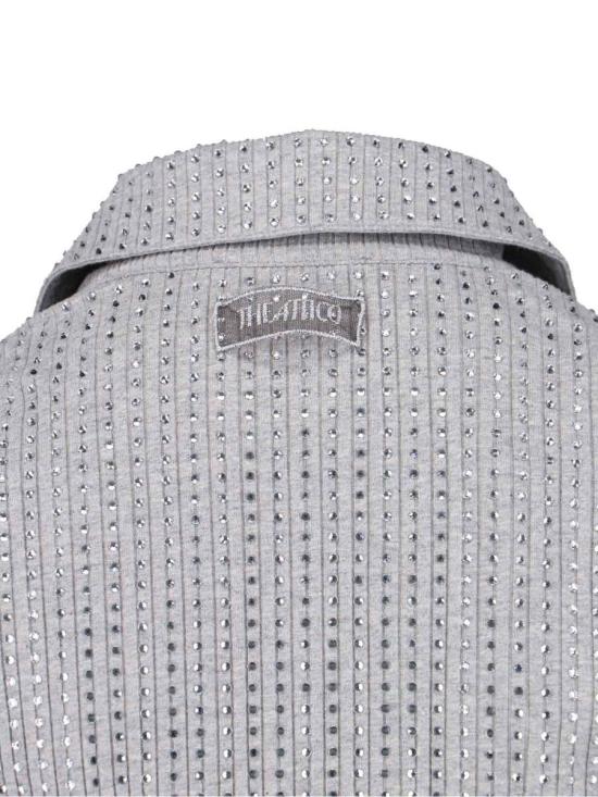 25FW 디 아티코 숏 원피스 251WCA00456 JJJ051TR183 GREY - THE ATTICO