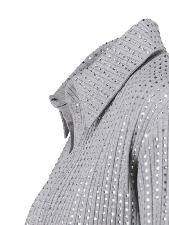 25FW 디 아티코 숏 원피스 251WCA00456 JJJ051TR183 GREY - THE ATTICO