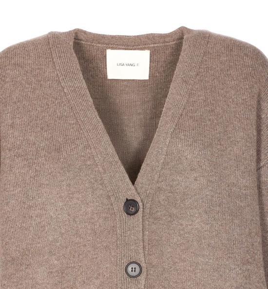 25FW 리사 양 가디건 2025371 TL Brown - LISA YANG