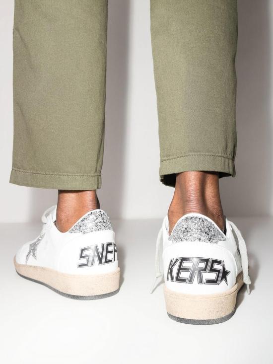 26FW 골든구스 글리터 스타 볼스타 스니커즈 GWF00117F00377311325 WHITE - GOLDEN GOOSE
