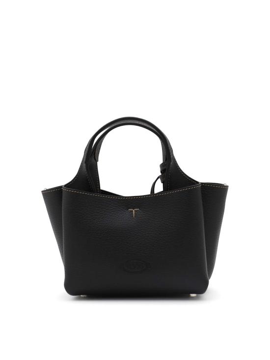 27SS 토즈 마이크로 토트백 XBWAPAFL000QRIB999 Black - TODS