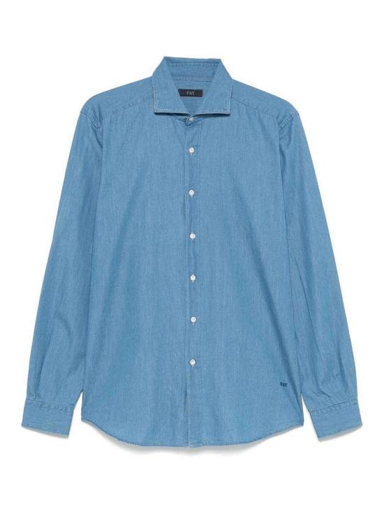 26SS 페이 긴팔 셔츠 NCMA150115LMJPU200 Blue