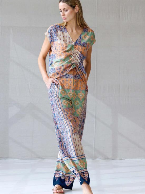  GO SILK 후드 티셔츠 고 실크 고 겟 드로우 업 탑 - OTHER BRANDS