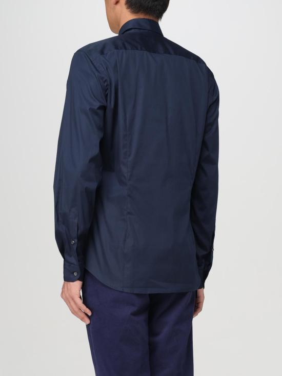 25FW 페이 긴팔 셔츠 NCMA149259SORM U807 Blue - FAY