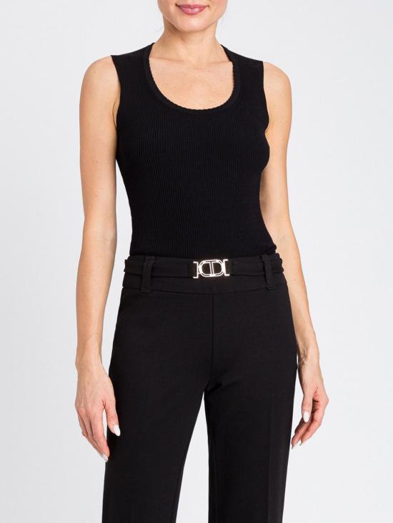 25FW 트윈셋 민소매 티셔츠 252TP3350 00006 Black