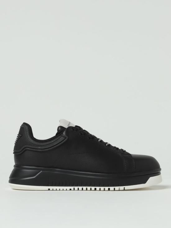 26FW 엠포리오 아르마니 스니커즈 EM003663AF18212 MC105 Black