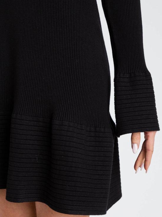 25FW 액티튜드 트윈세트 숏 원피스 252AP3191 00006 Black - ACTITUDE TWINSET