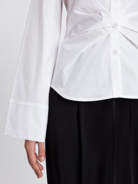 25FW 트윈셋 셔츠 252TF2070 00001 White - TWINSET