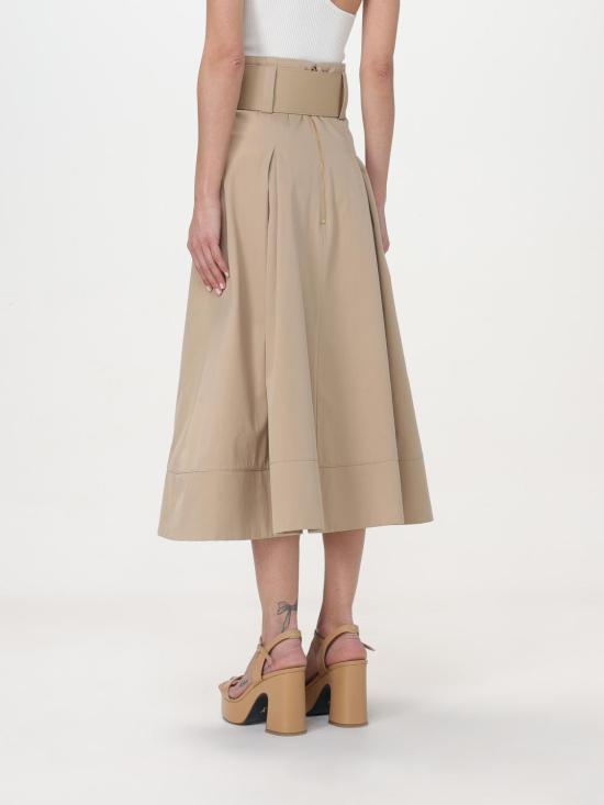 25FW 엘리자베타프랜치 롱 스커트 GO042 784 Sand - ELISABETTA FRANCHI