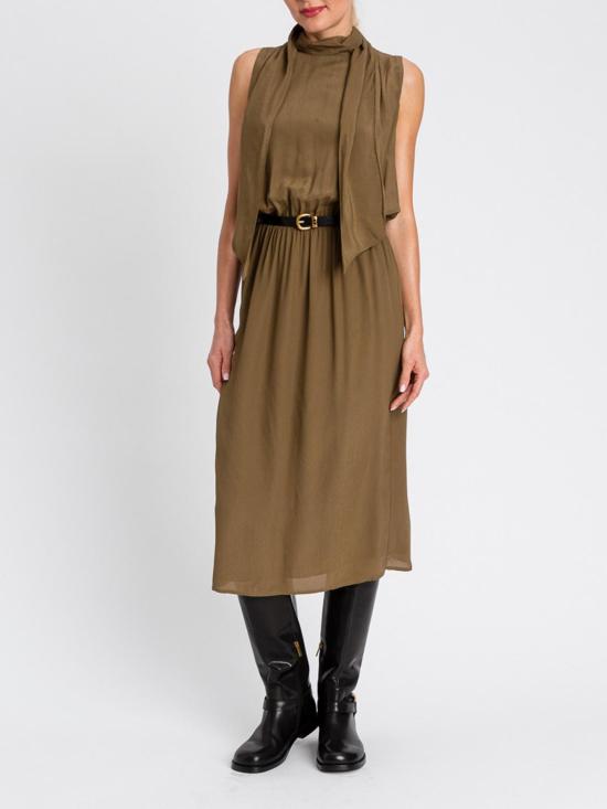 25FW 트윈셋 롱 원피스 252TF2080 12537 Green