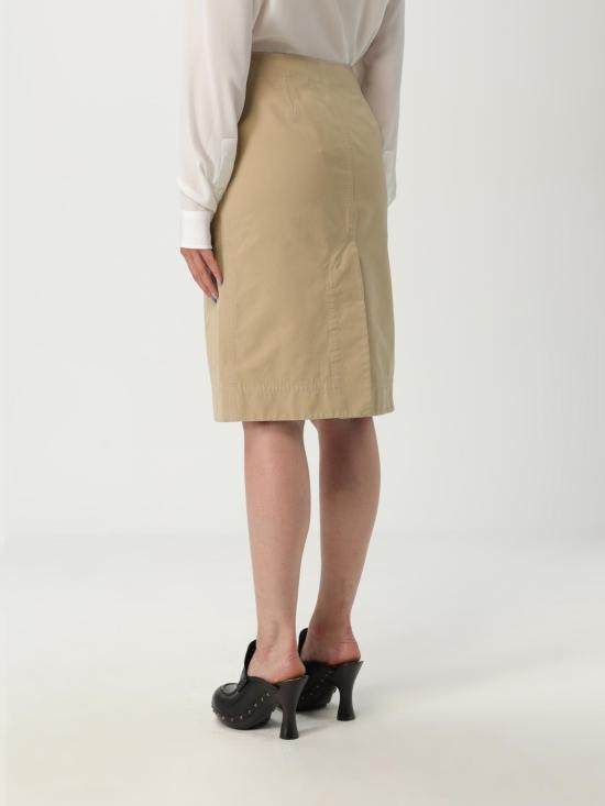 25SS 버버리 미디 스커트 8102359 Beige - BURBERRY