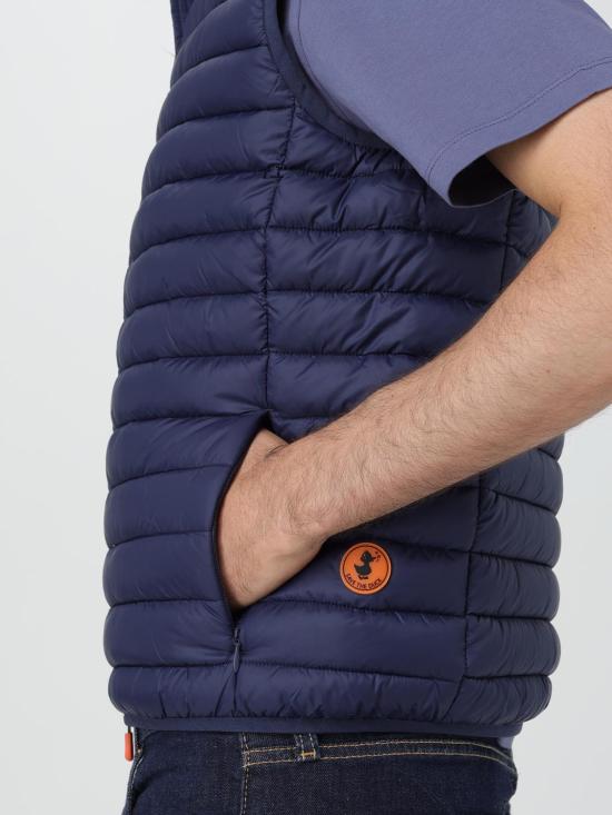 25FW 세이브더덕 베스트 D82410MGIGA01 90000 Blue - SAVE THE DUCK