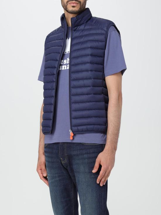 25FW 세이브더덕 베스트 D82410MGIGA01 90000 Blue - SAVE THE DUCK