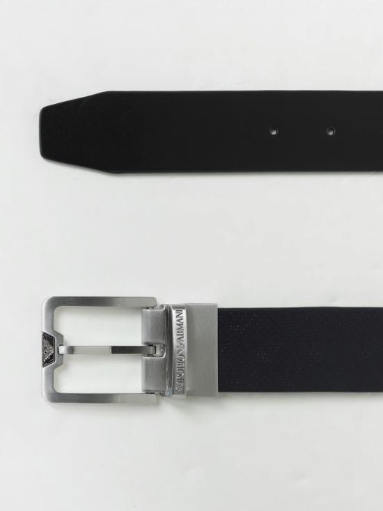 25FW 엠포리오 아르마니 가죽 벨트 Y4S502Y221E 88017 Blue - EMPORIO ARMANI