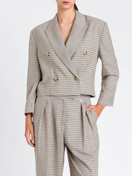 25FW 액티튜드 트윈세트 자켓 252AP2240 12667 Natural