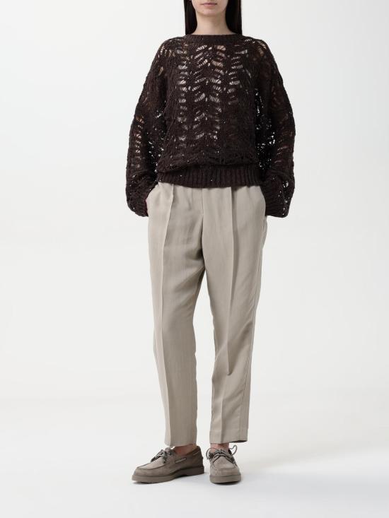 25FW 브루넬로 쿠치넬리 스웨터 MGD562310 C3974 Cocoa - BRUNELLO CUCINELLI