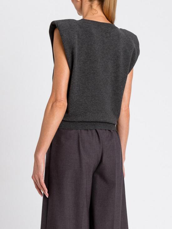 25FW 트윈셋 민소매 티셔츠 252TF3031 12840 Grey - TWINSET