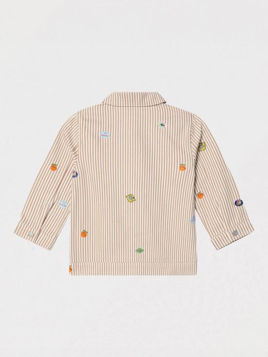 25SS [키즈] 겐조 셔츠 K61175 21G Sand - KENZO