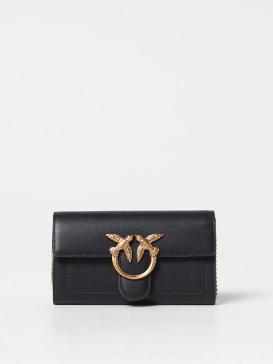 25FW 핑코 지갑 100062A0F1 Z99Q Black