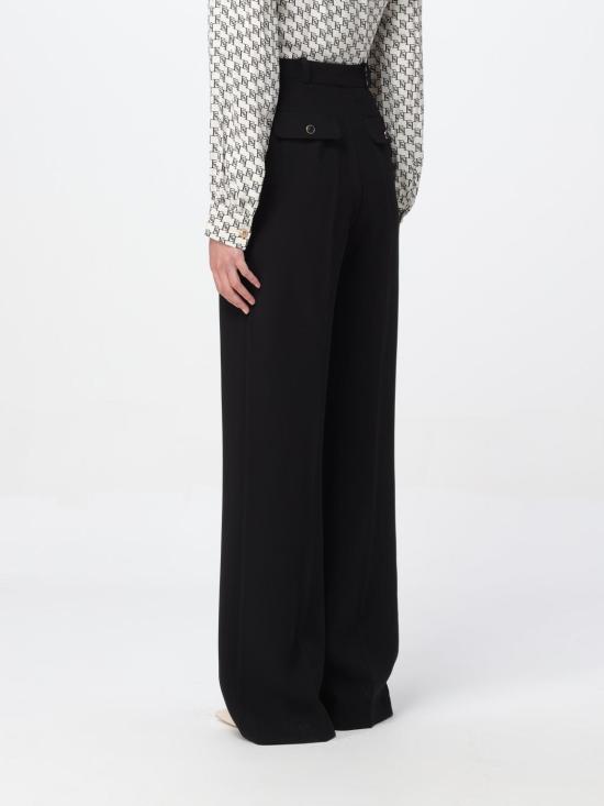25FW 엘리자베타프랜치 스트레이트 팬츠 PA022 110 Black - ELISABETTA FRANCHI