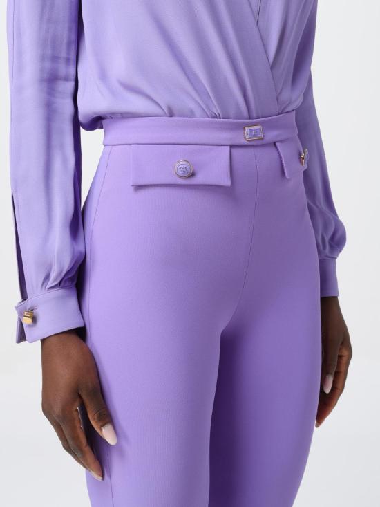 25FW 엘리자베타프랜치 레깅스 PA028 AS6 Violet - ELISABETTA FRANCHI