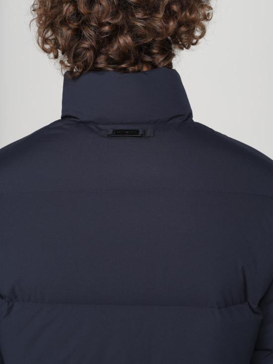 25FW 엠포리오 아르마니 숏패딩 8N1BQ31NLRZ 0920 Blue - EMPORIO ARMANI