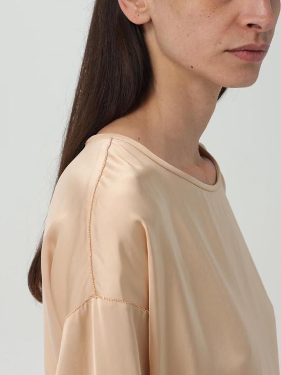 25FW 파비아나 필리피 긴팔 티셔츠 TPD264F222M466 2186 Blush Pink - FABIANA FILIPPI