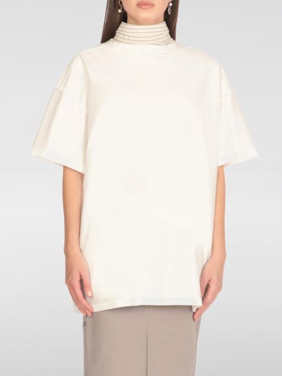 25FW 마르지엘라 반팔 티셔츠 S51NF0003MTJ031 102 White