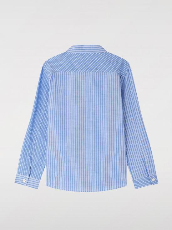 25SS [키즈] 봉쁘앙 셔츠 S05BSHW00022 215 Blue - BONPOINT