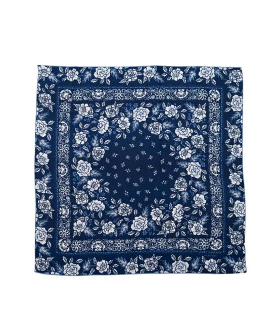  Lola 머플러/스카프 롤라 실크 트윌 스카프 로지 네이비