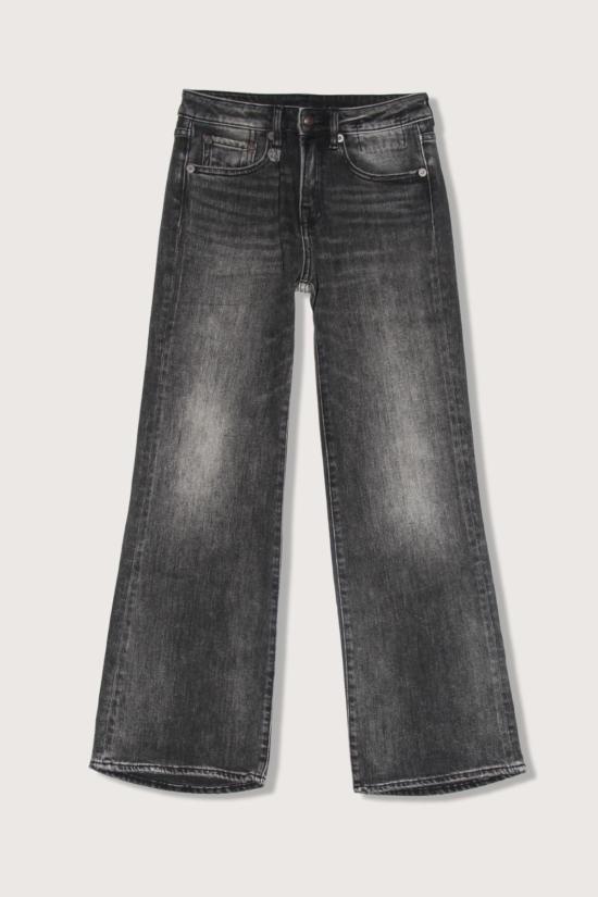  알13 데님 팬츠 R13 조안 킥 플레어 진 케넷 블랙