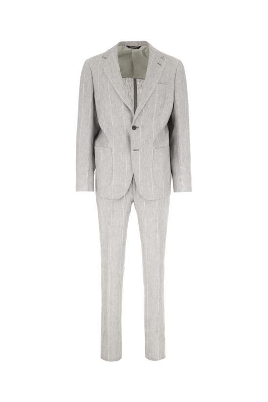 25SS 콜라마리노 수트 세트 NAPOLI4028F 0001 LINO GRIGIO