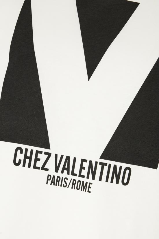 25SS 발렌티노 가라바니 반팔 티셔츠 6B3MG24H95W A03 Bianco - VALENTINO GARAVANI