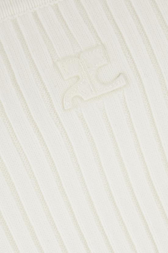 25FW 쿠레쥬 민소매 티셔츠 PERMDE012FI0001 9999 BLACK - COURREGES