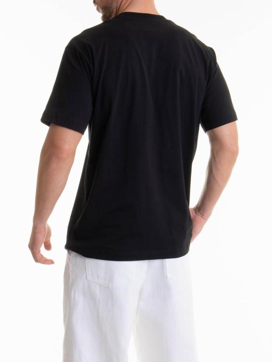  모스키노 반팔 티셔츠 072202411555 Black - MOSCHINO