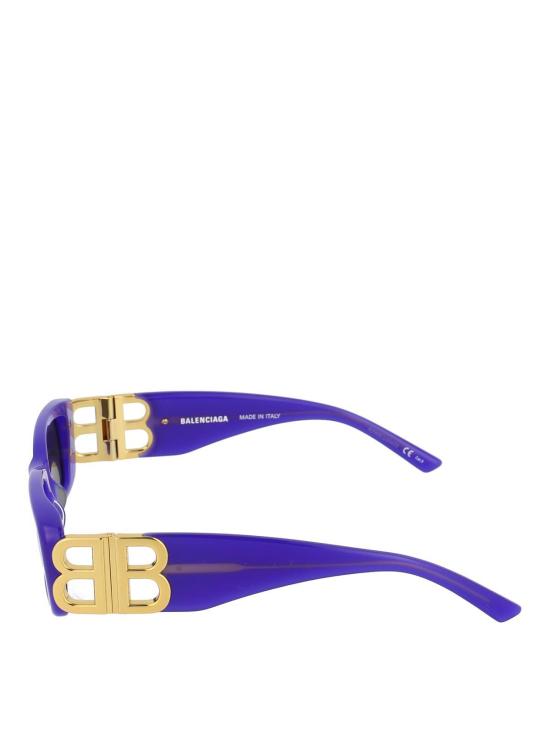 26SS 발렌시아가 선글라스 BB0096S004 Purple - BALENCIAGA
