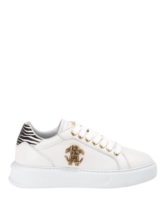 26SS 로베르토 카발리 스니커즈 27600A White
