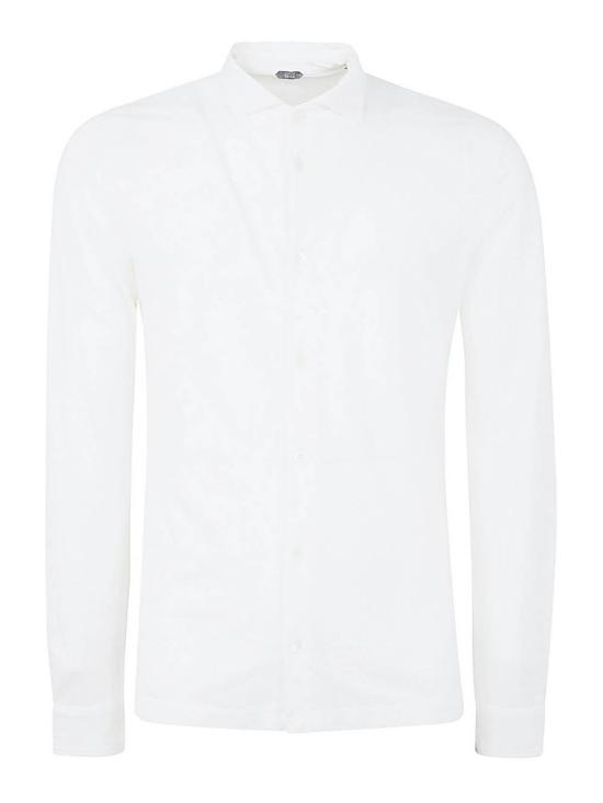  자노네 긴팔 셔츠 811978ZG380Z0001 White