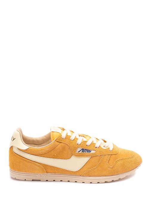 25SS 오트리 윈드스핀 스웨이드 레더 스니커즈 WSLMUB02 White
