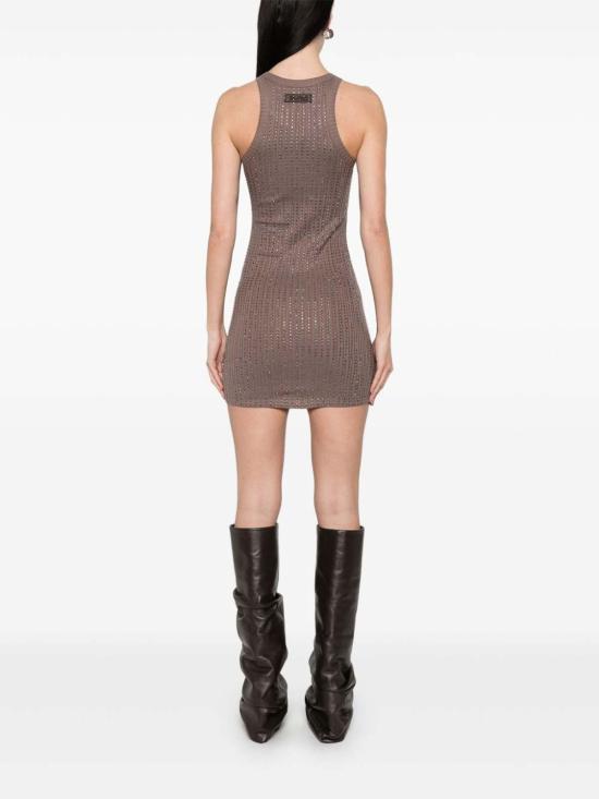 25SS 디 아티코 숏 원피스 250WCW00206JJJ051TR875 Brown - THE ATTICO