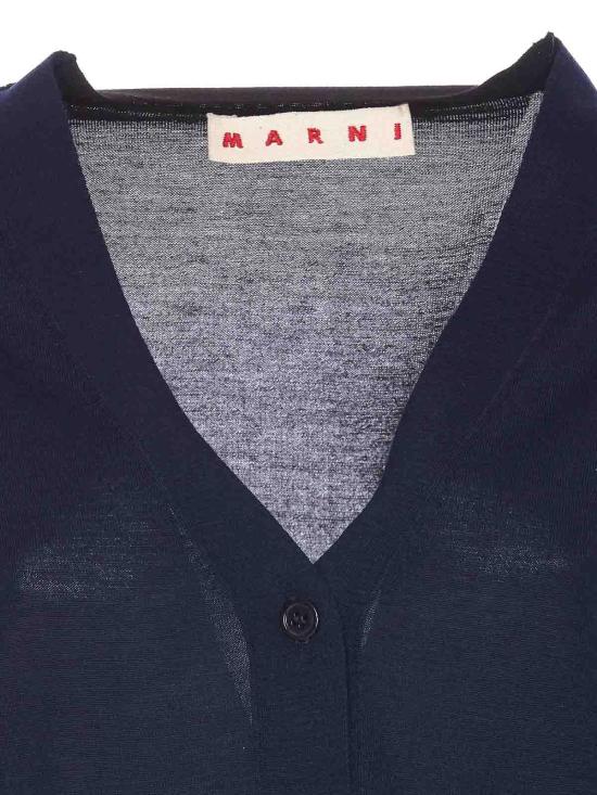 25FW 마르니 가디건 CDMD0390Q0UFZ628HAB61 Blue - MARNI