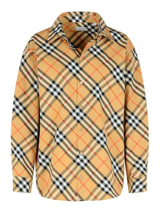  버버리 체크 셔츠 8106164 Beige