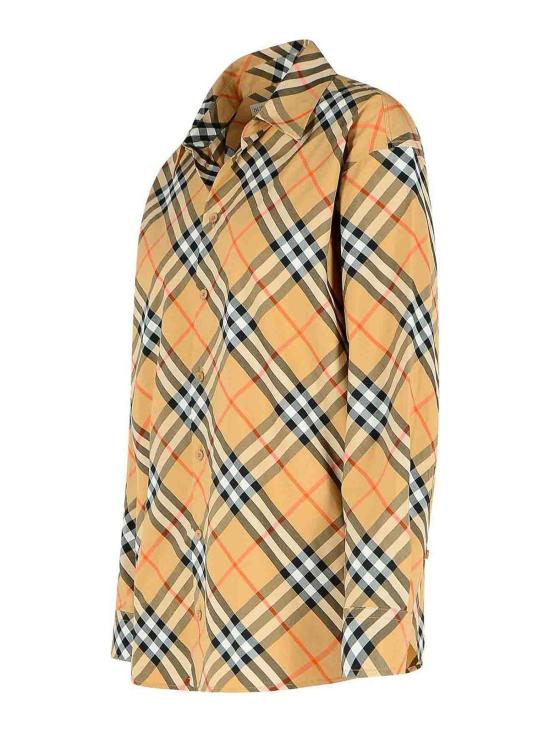  버버리 체크 셔츠 8106164 Beige - BURBERRY