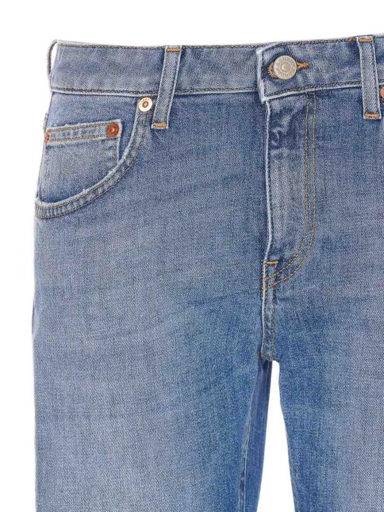 25SS 돈답 스트레이트 팬츠 DP801DSK297J09800 Blue - DONDUP